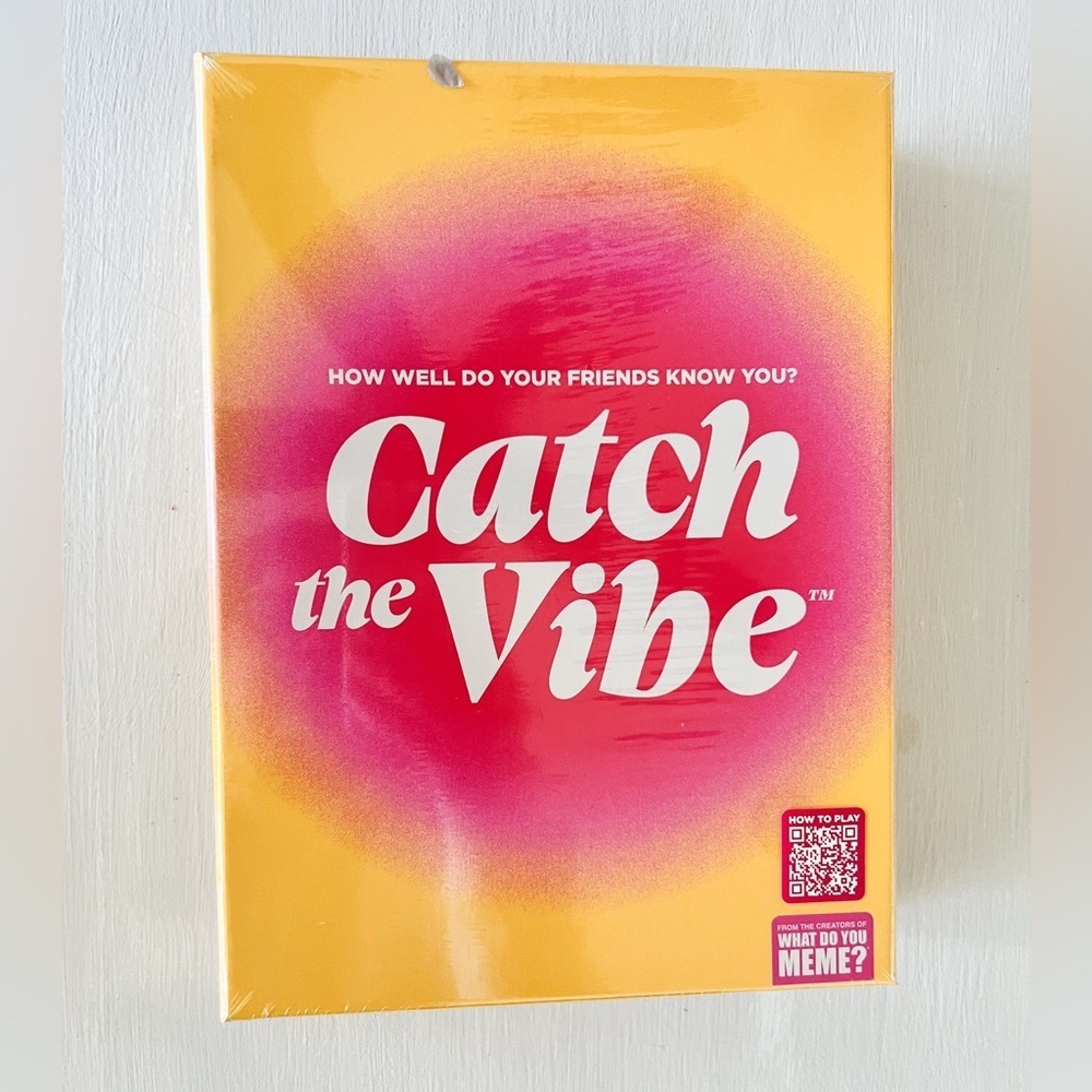 What Do You Meme? Catch the Vibe Party Game NWT Sealed Family Game Night
